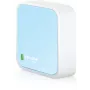 TP-Link TL-WR802N Ασύρματος δρομολογητής Fast Ethernet Single-Band (2,4 GHz) Μπλε, Λευκό