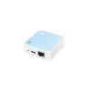 TP-Link TL-WR802N Ασύρματος δρομολογητής Fast Ethernet Single-Band (2,4 GHz) Μπλε, Λευκό