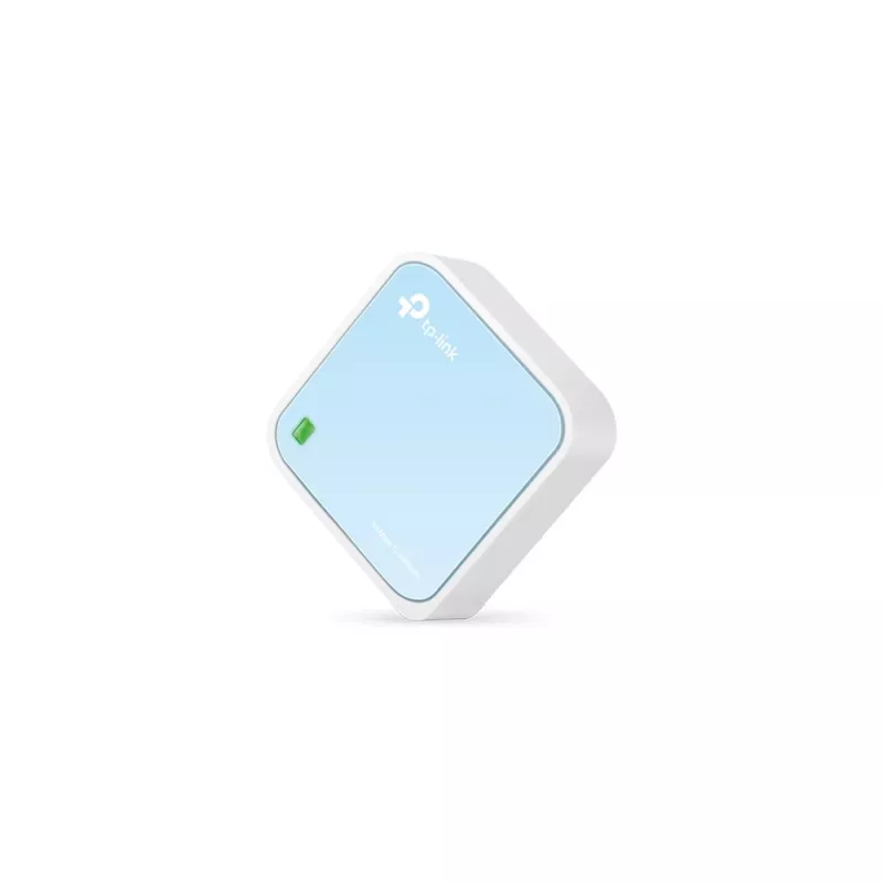 TP-Link TL-WR802N Ασύρματος δρομολογητής Fast Ethernet Single-Band (2,4 GHz) Μπλε, Λευκό