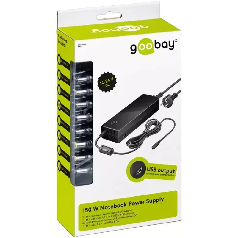 Τροφοδοτικό notebook Goobay 134,5 W
