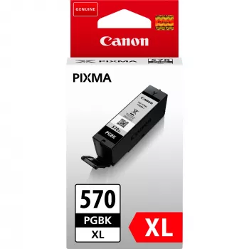 Μελανοδοχείο Canon PGI-570PGBK XL Πιγμεντικό μαύρο με μεγάλη διάρκεια, μεγάλη (XL) διάρκεια, Μαύρο, πιγμεντικό μελάνι, 22 ml, 1 τεμάχιο, 500 σελίδες