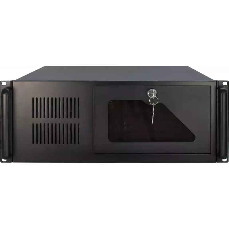 Κουτί server Inter-Tech IPC 4U-4088-S Rack Μαύρο