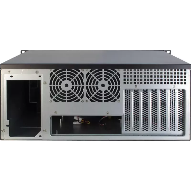 Κουτί server Inter-Tech IPC 4U-4088-S Rack Μαύρο