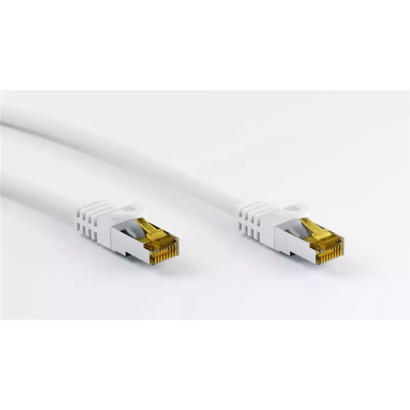 Καλώδιο δικτύου Goobay Καλώδιο patch RJ45 CAT 6A S/FTP 3 m Λευκό