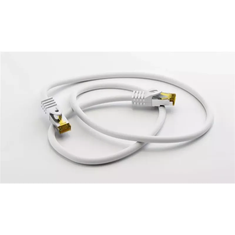 Καλώδιο δικτύου Goobay Καλώδιο patch RJ45 CAT 6A S/FTP 10m Λευκό
