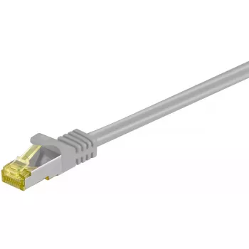 Καλώδιο δικτύου Goobay Καλώδιο patch RJ45 CAT 6A S/FTP 2m Γκρι