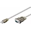 Σειριακό καλώδιο Goobay 95435 Διαφανές 1,5 m USB Type-A