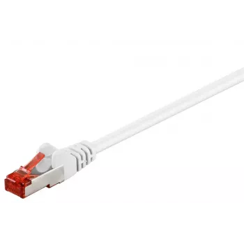 Καλώδιο δικτύου Goobay 95511 3 m Cat6 S/FTP Λευκό