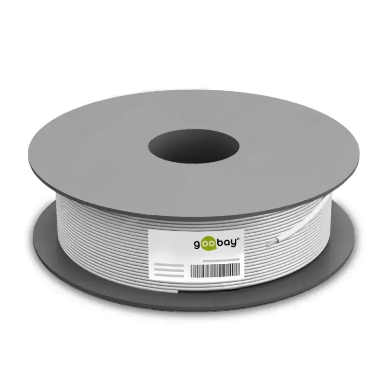 Καλώδιο δικτύου Goobay 96094 Γκρι 100 m Cat6a S/FTP