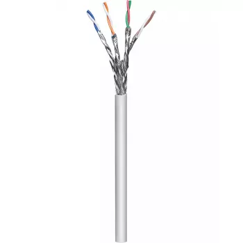 Καλώδιο δικτύου Goobay 96094 Γκρι 100 m Cat6a S/FTP