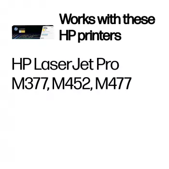 Τόνερ HP CF412A M452DN 2300 σελίδες Κίτρινο