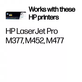 HP 410A Black Original LaserJet τόνερ, 2300 σελίδες, μαύρο, 1 τεμ.