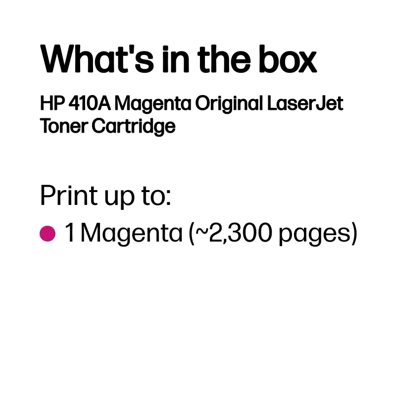 Τόνερ HP Magenta 410A CF413A 2300 σελίδες