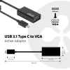 USB 3.1 Type C σε VGA Active Adapter CLUB3D CAC-1502