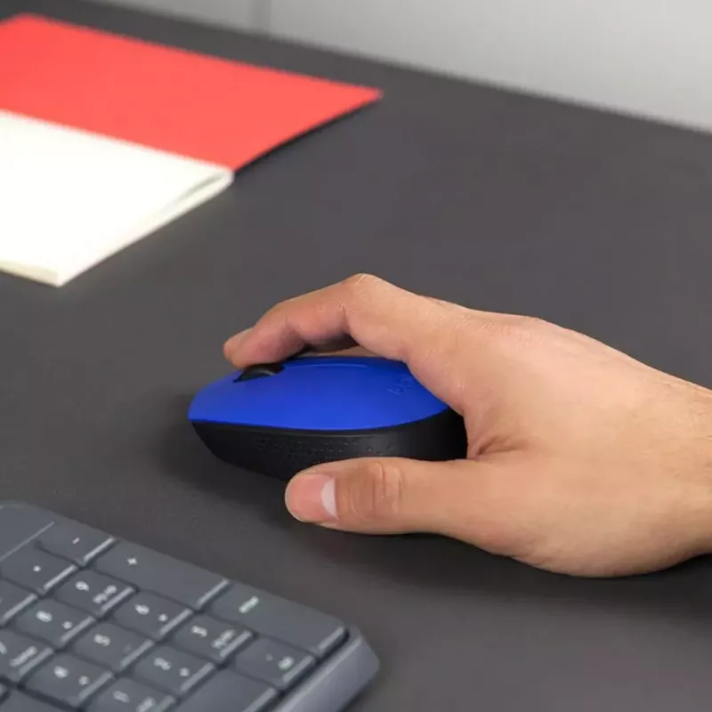 Logitech M171 Ποντίκι RF Ασύρματο Οπτικό 1000 DPI, Μπλε