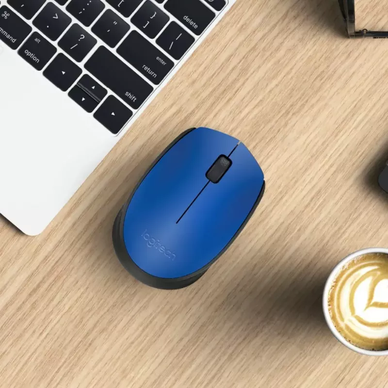 Logitech M171 Ποντίκι RF Ασύρματο Οπτικό 1000 DPI, Μπλε