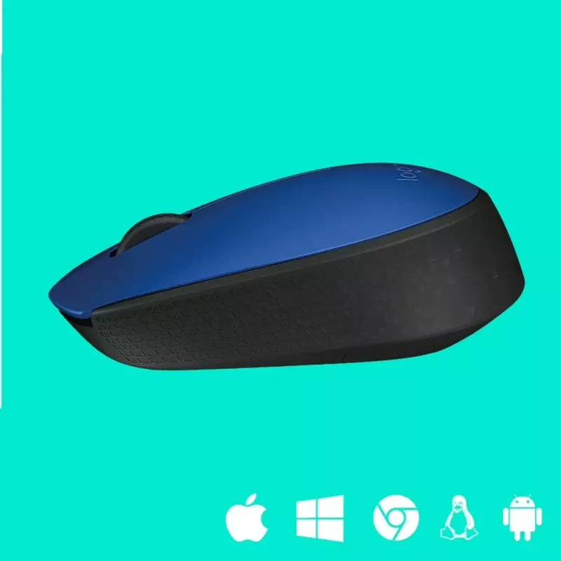 Logitech M171 Ποντίκι RF Ασύρματο Οπτικό 1000 DPI, Μπλε