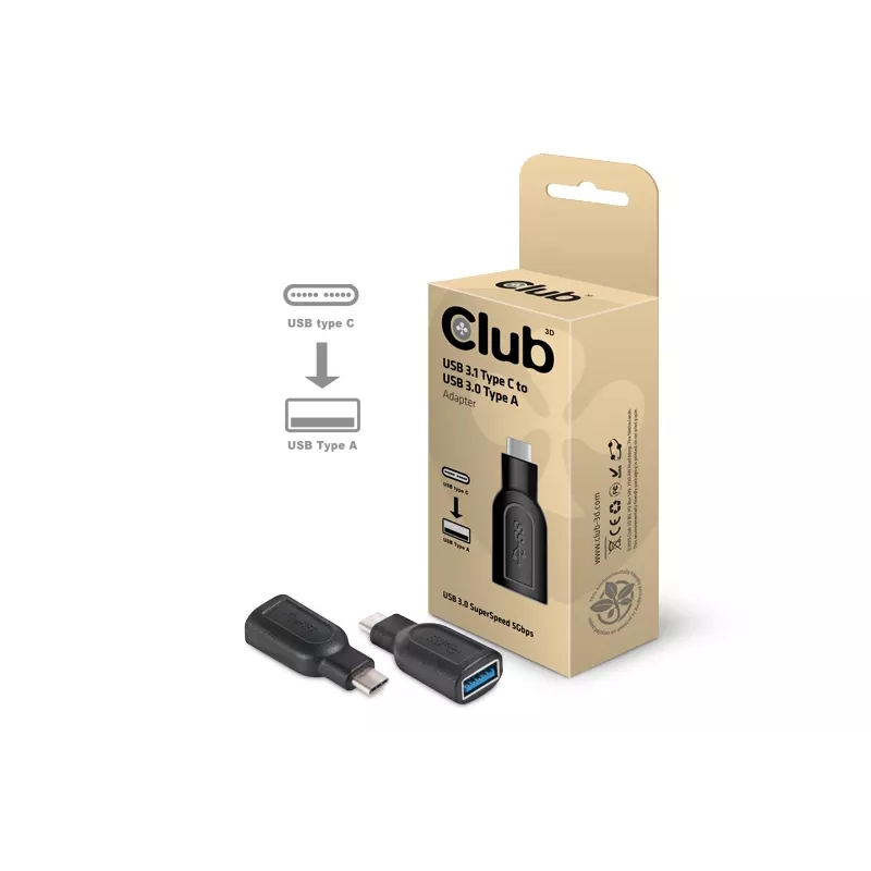 USB 3.1 Type C σε USB 3.0 Adapter CLUB3D CAA-1521