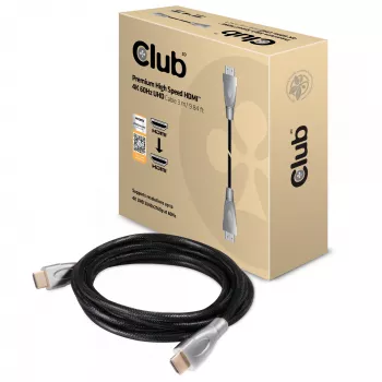 CLUB3D Καλώδιο HDMI 2.0 3 μέτρα UHD 4K/60Hz 18Gbps πιστοποιημένο Premium High Speed