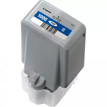 Canon PFI-1000B μπλε δοχείο μελανιού, μπλε, χρωστική μελάνη, 80 ml, 4875 σελίδες