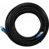 Καλώδιο δικτύου Goobay 94397 RJ-45 Cat6 75 m μαύρο