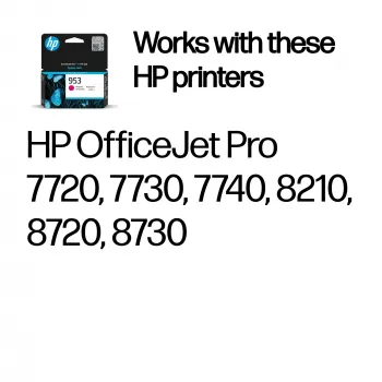 Δοχείο μελανιού HP 953 F6U13AE ματζέντα