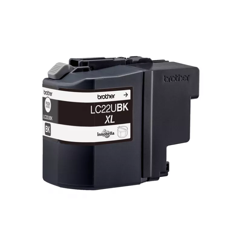 Brother LC22UBK δοχείο μελανιού 1 τεμ. γνήσιο υψηλής (XL) απόδοσης μαύρο