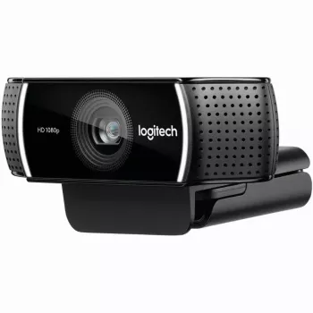 Logitech C922 1920 x 1080 pixels USB Μαύρη Webcam