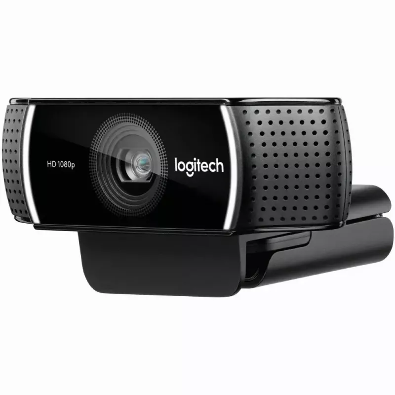 Logitech C922 1920 x 1080 pixels USB Μαύρη Webcam