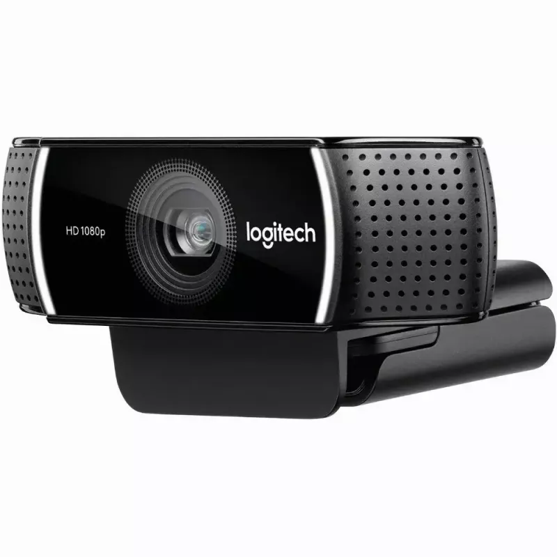 Logitech C922 1920 x 1080 pixels USB Μαύρη Webcam