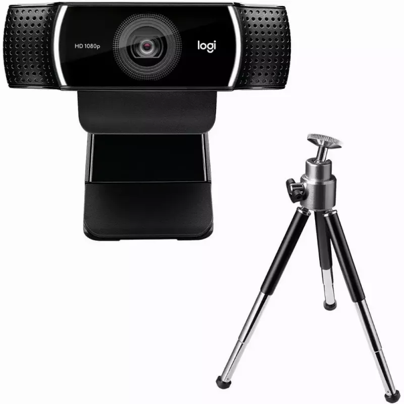 Logitech C922 1920 x 1080 pixels USB Μαύρη Webcam