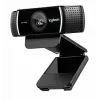 Logitech C922 1920 x 1080 pixels USB Μαύρη Webcam