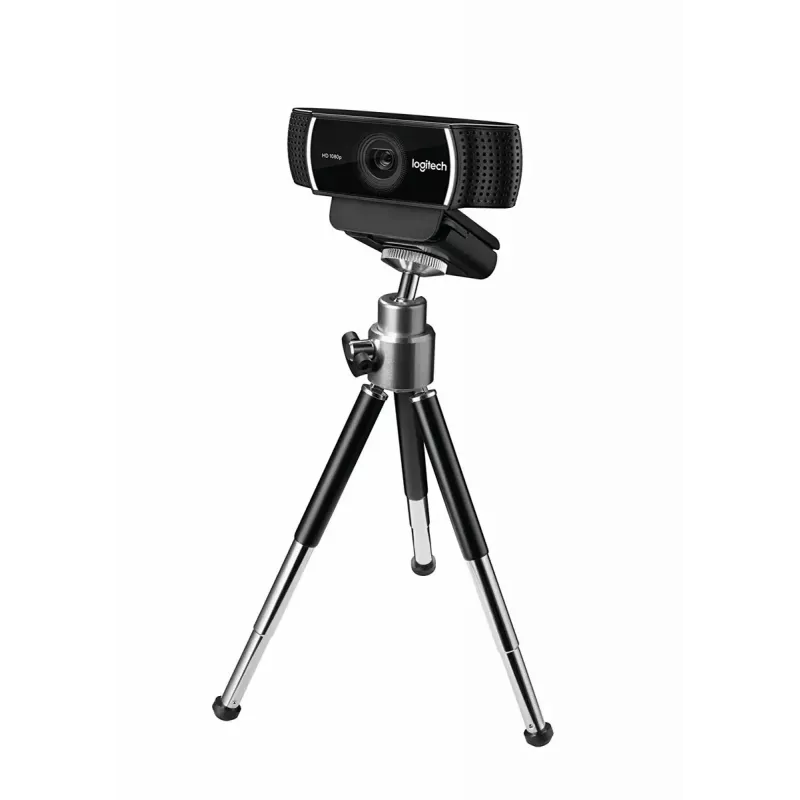 Logitech C922 1920 x 1080 pixels USB Μαύρη Webcam