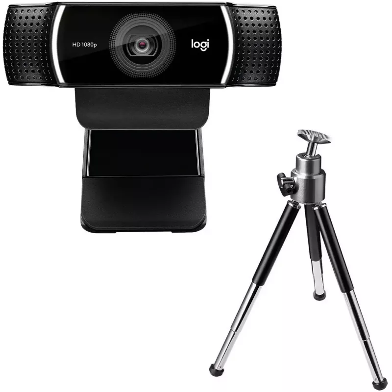 Logitech C922 1920 x 1080 pixels USB Μαύρη Webcam