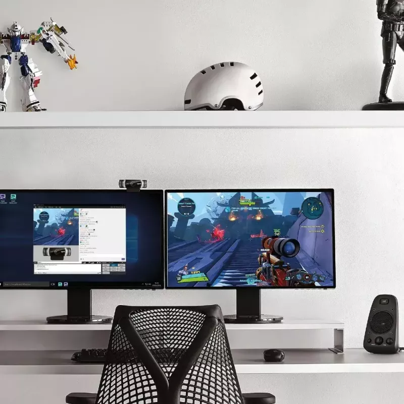 Logitech C922 1920 x 1080 pixels USB Μαύρη Webcam