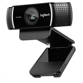 Logitech C922 1920 x 1080 pixels USB Μαύρη Webcam