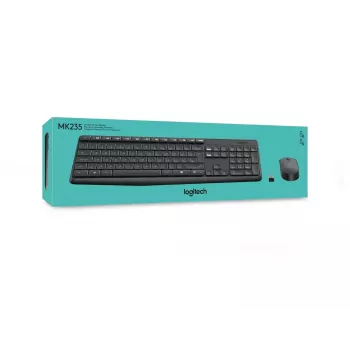 Ασύρματο Σετ Πληκτρολογίου και Ποντικιού Logitech MK235