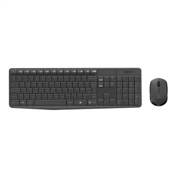 Ασύρματο Σετ Πληκτρολογίου και Ποντικιού Logitech MK235