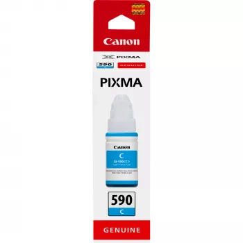 Canon GI-590 Κυανό Μελάνι Ink Bottle, Canon, Κυανό, 70 ml, Ιαπωνία, 1 τεμ.