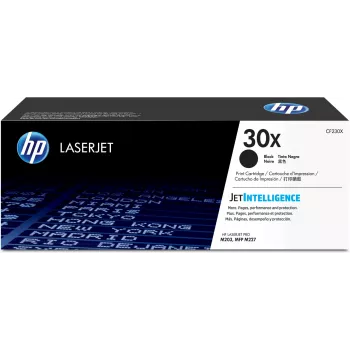 HP 30X High Yield Μαύρη Γνήσια Κασέτα Τόνερ LaserJet, 3500 σελίδες, Μαύρο, 1 τεμ.