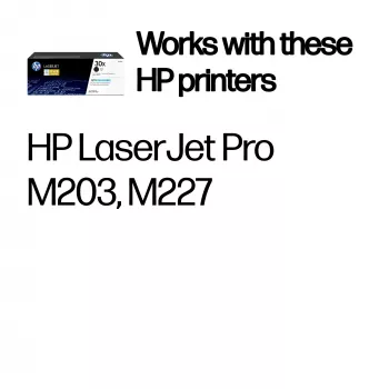 HP 30X High Yield Μαύρη Γνήσια Κασέτα Τόνερ LaserJet, 3500 σελίδες, Μαύρο, 1 τεμ.