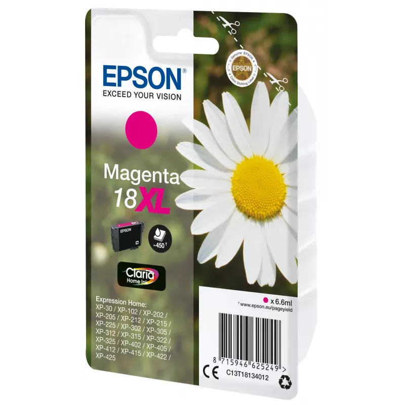 Epson Daisy Ατομική συσκευασία Ματζέντα 18XL Claria Home μελάνι