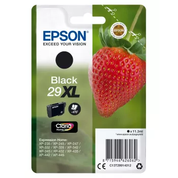 Epson Ατομική συσκευασία Μαύρο 29XL Claria Home μελανοταινία, Μαύρο