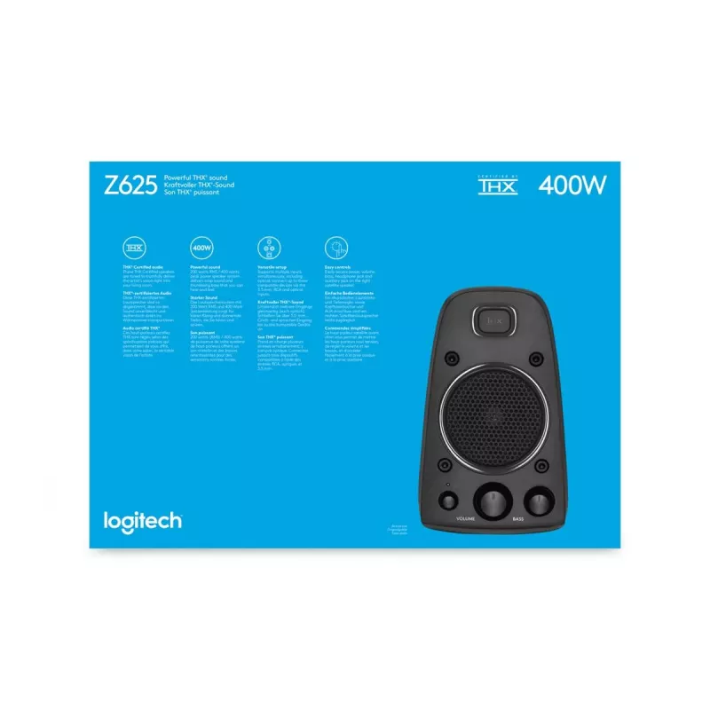 LOGITECH Z625 2.1 κανάλια 200 W Μαύρο