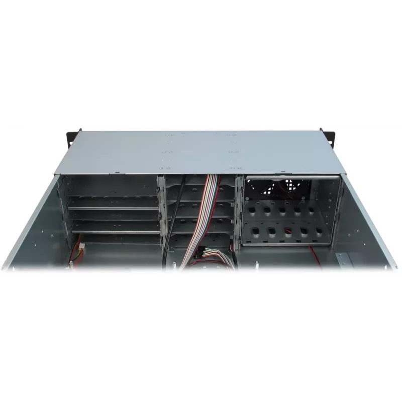 Θήκη server Inter-Tech 3U-30240 Rack μαύρη