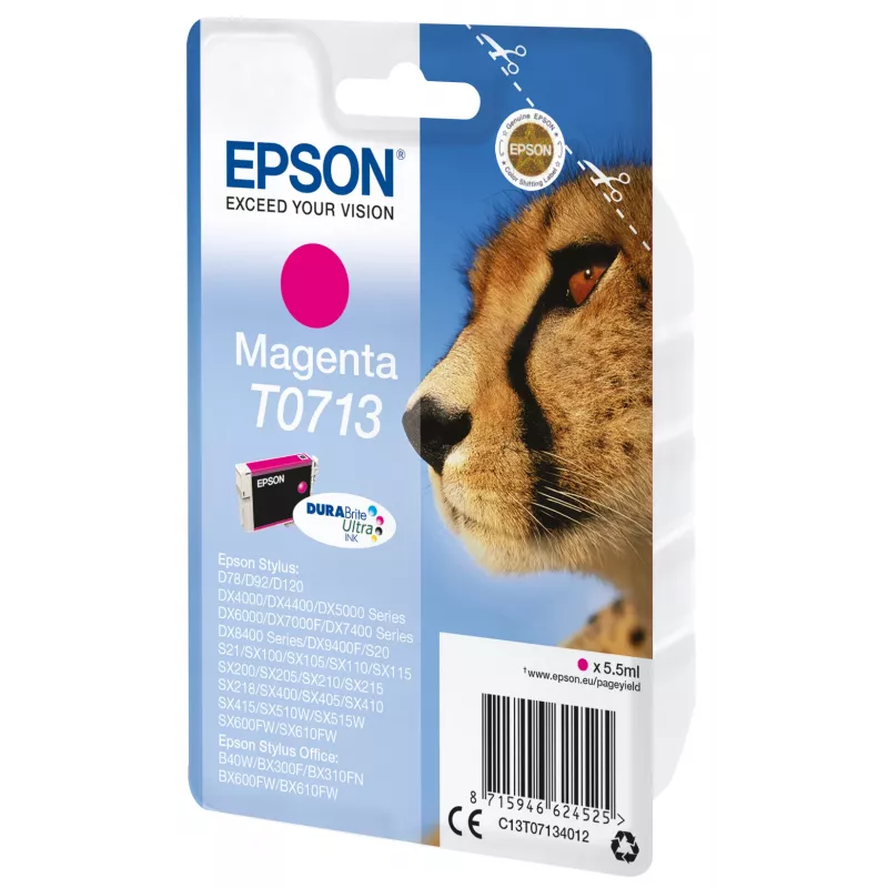 Epson Singlepack Magenta T0713 DURABrite Ultra μελάνι