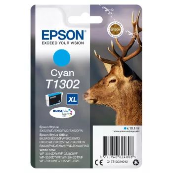 Epson Stag μεμονωμένη συσκευασία κυανό T1302 DURABrite Ultra μελάνι