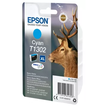 Epson Stag μεμονωμένη συσκευασία κυανό T1302 DURABrite Ultra μελάνι