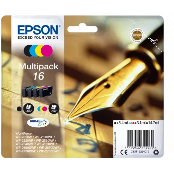 Epson μελανοδοχείο C13T16264012 πολυσυσκευασία BK,C,M,Y