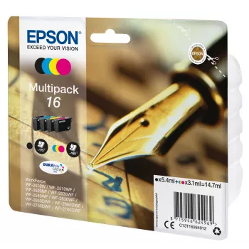 Epson μελανοδοχείο C13T16264012 πολυσυσκευασία BK,C,M,Y